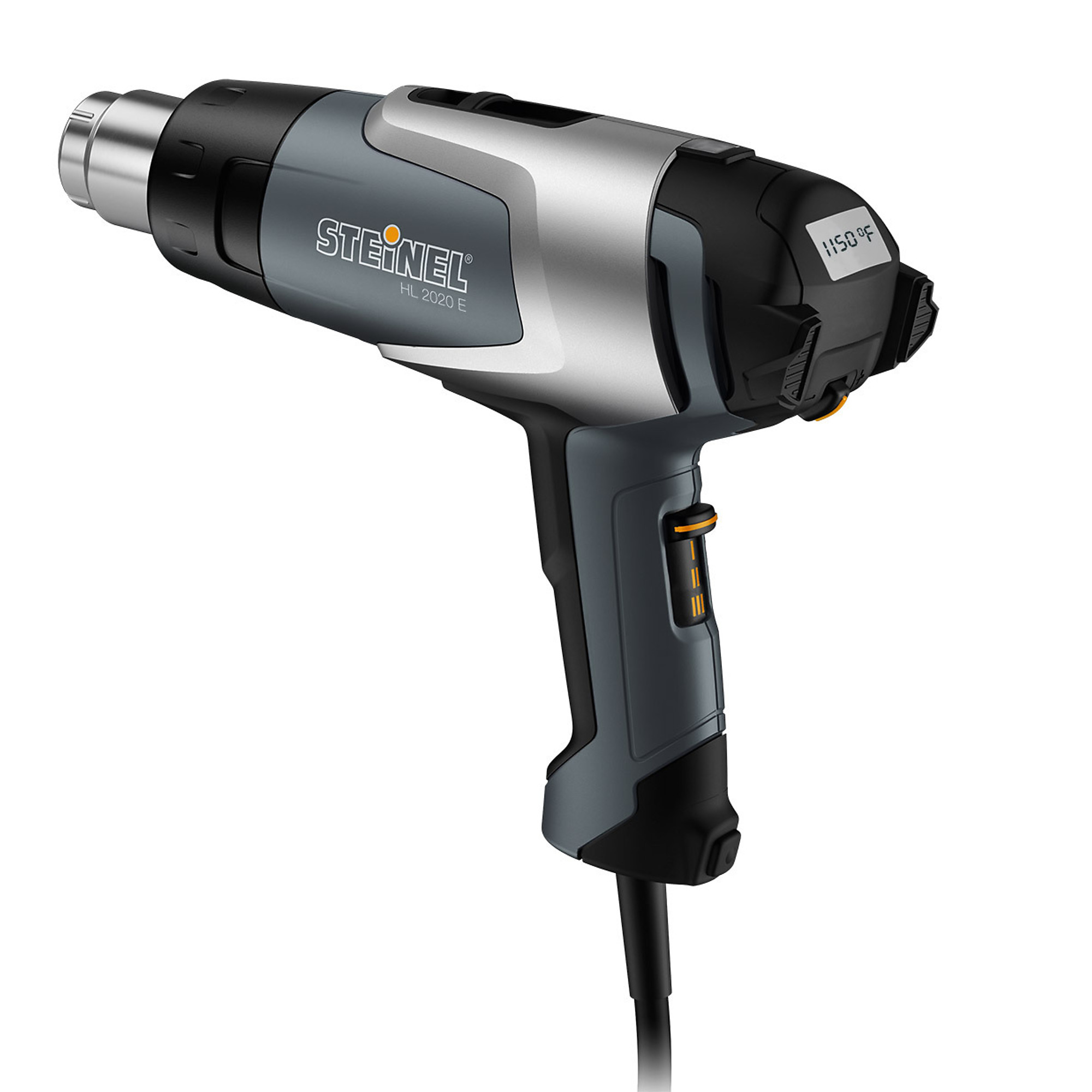 Steinel Digital Variable Temperature Heat Gun - 1600W, LCD Display, 120-1150°F, Model# HL 2020 E